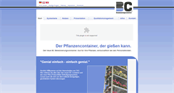 Desktop Screenshot of bc-container.de